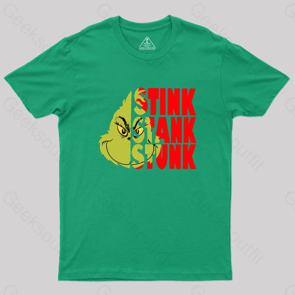 Muscle Women T Shirt for a Sporty and Casual LookMuscle Women T Shirt for a Sporty and Casual LookStink Stank Stunk Geek T-Shirt