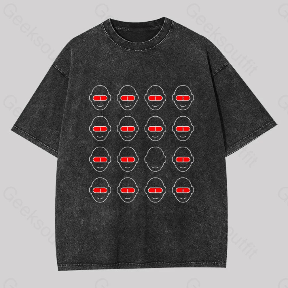 Graphic Print Women T Shirt for a Trendy StatementGraphic Print Women T Shirt for a Trendy StatementTHX-1138 Crowd Washed T-shirt
