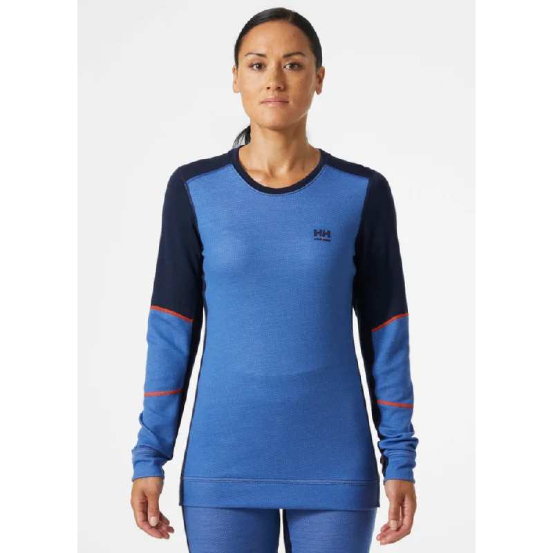 Moisture - Wicking Women T Shirt for Active LifestylesMoisture - Wicking Women T Shirt for Active LifestylesHelly Hansen 75209 Women's Lifa Base Layer Merino Crewneck