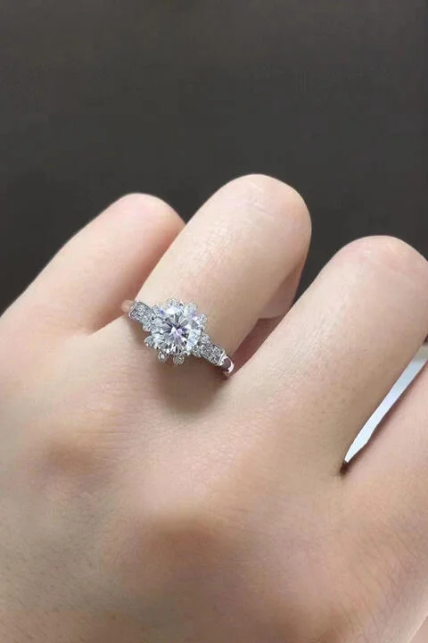 Thermal Bodysuits for Extra Warmth in Winter1 Carat Moissanite 925 Sterling Silver Ring