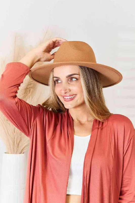 Thermal Bodysuits for Extra Warmth in WinterFame Flat Brim Fedora Fashion Hat