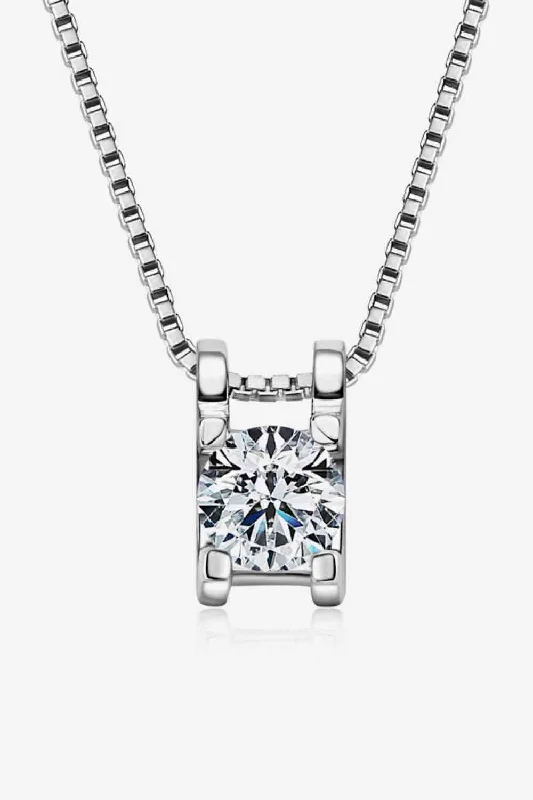 Convertible Straps Bodysuits for Multiple Styling OptionsMoissanite 925 Sterling Silver Necklace