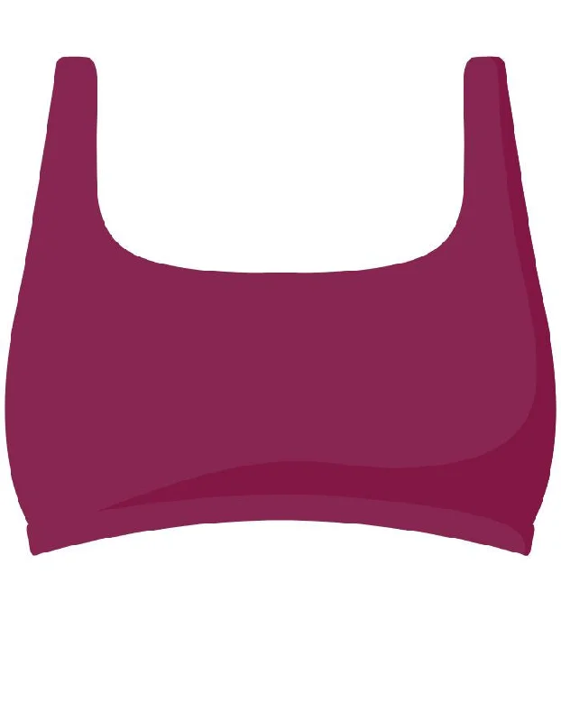 Plum Womens Tank Bikini Top