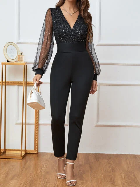 Thermal Bodysuits for Extra Warmth in WinterPlunge Long Sleeve Jumpsuit