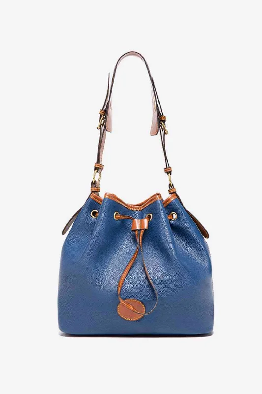 High - Neck Bodysuits for a Modest and Sophisticated LookPU Drawstring Bucket Bag