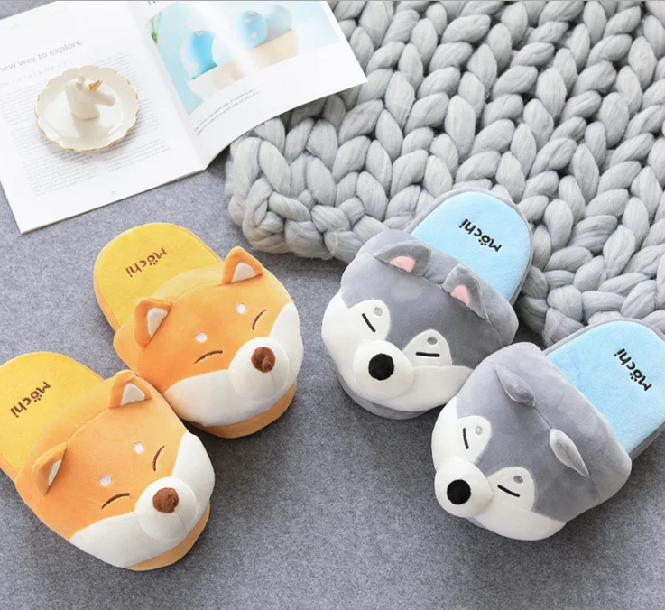 Seamless Bodysuits for a Smooth Underwear LookCute Shiba Inu Warm Plush Indoor Slippers