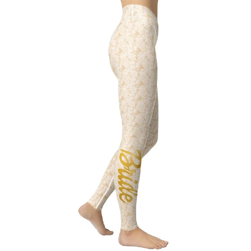 Bride Yoga Leggings