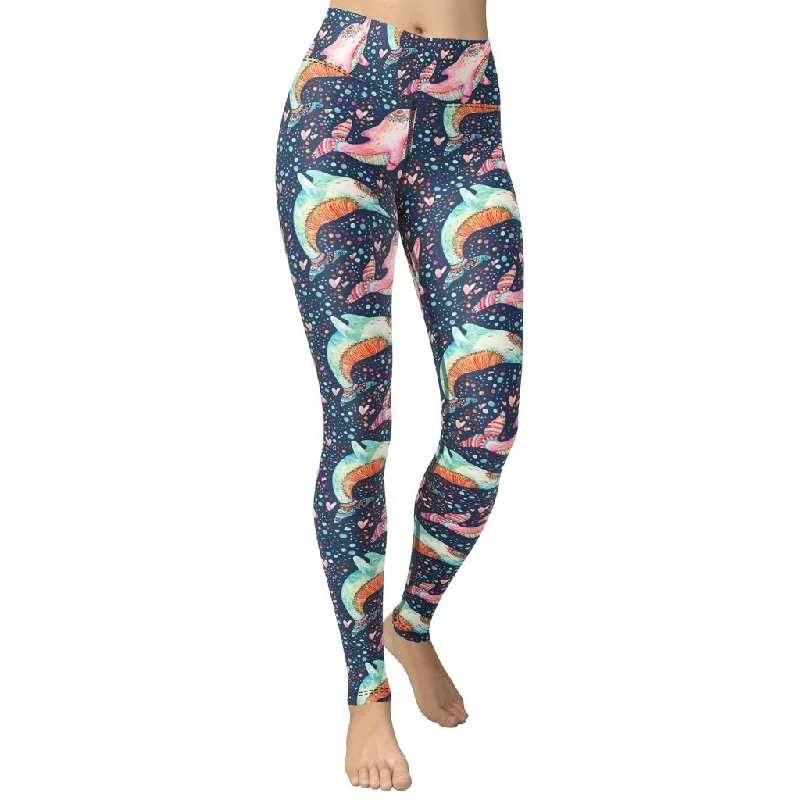 Dolphin Yoga Leggings