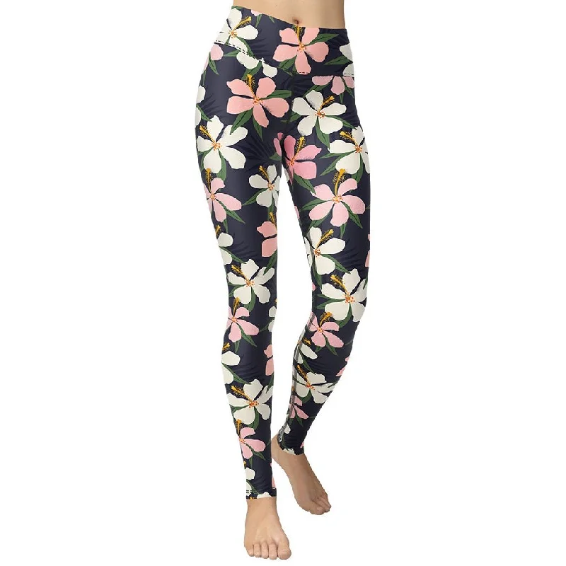 Floral Artwork Yoga Leggings