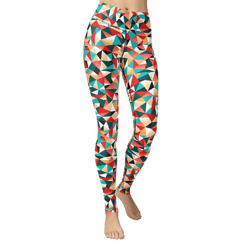 Kaleidoscopic Yoga Leggings