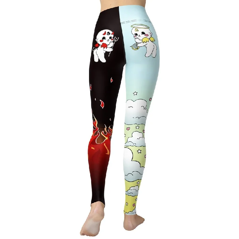 Lil Angel & Lil Devil Yoga Leggings