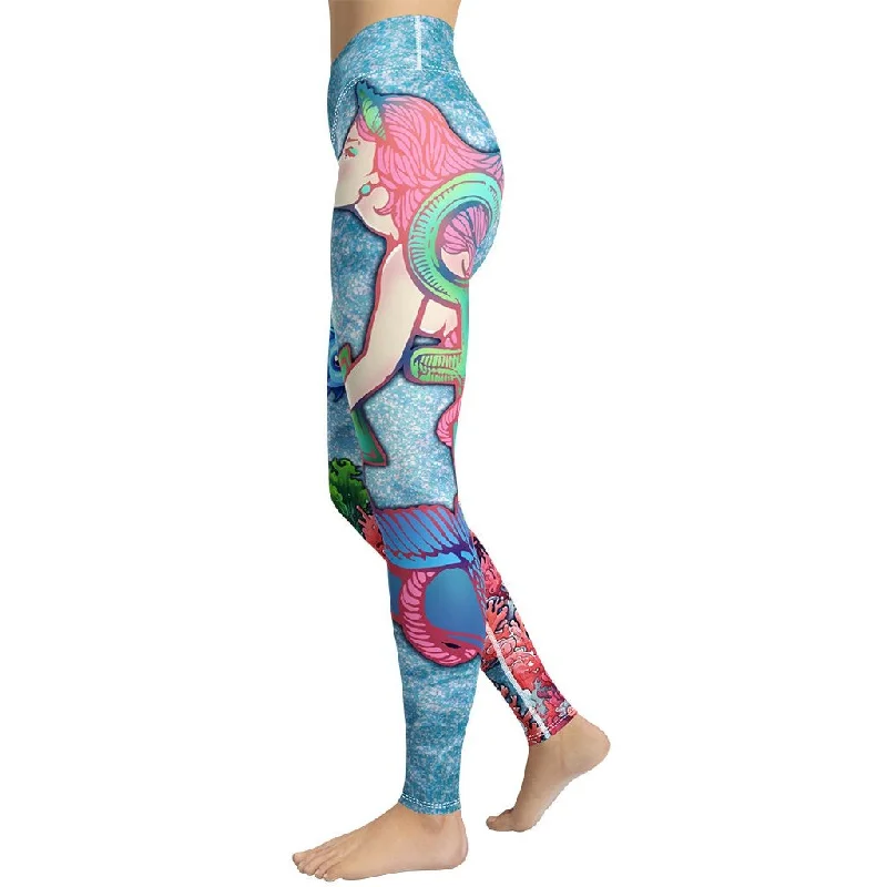 Mermaid Yoga Leggings