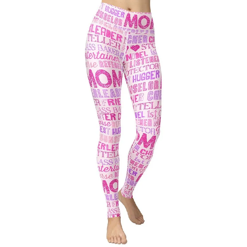 Mother's Day Yoga Leggings