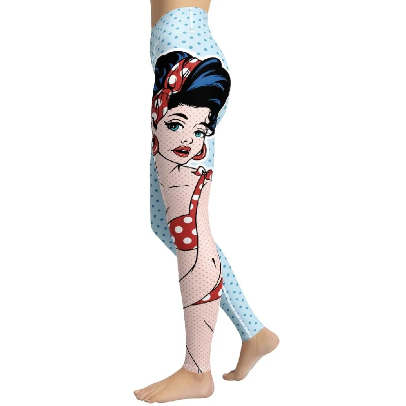 Pinup Girl Yoga Leggings